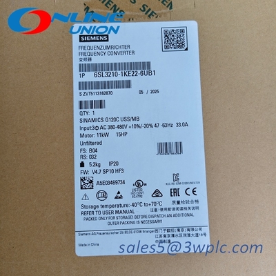 6SL3210-1KE22-6UB1 SIEMENS G120 Inverter Power Module