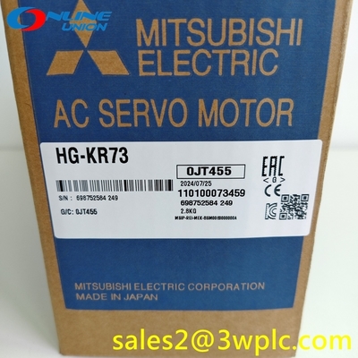 Mitsubishi HG-KR73 750W Low-Inertia AC Servo Motor 3000rpm