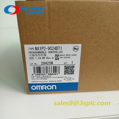 Omron NX1P2-9024DT1 Compact PLC with 8 EtherCAT Axes