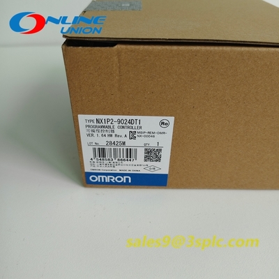 Omron NX1P2-9024DT1 Compact PLC with 8 EtherCAT Axes