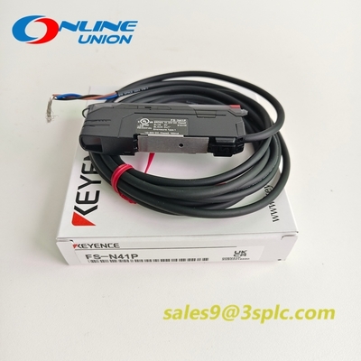 KEYENCE FS-N41P PNP Digital Fiber Optic Sensor Amplifier