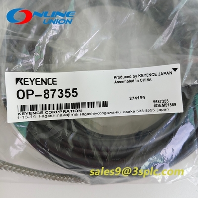 KEYENCE OP-87355 M12 Control Cable 10m for LR-ZB LR-W Sensors