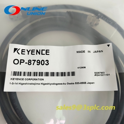 KEYENCE OP-87903 2m Sensor Head Cable with M8 Connector