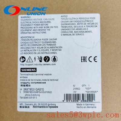 3RK1903-0AB10 SIEMENS TERMINAL MODULE FOR ET 200S DS