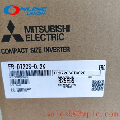 FR-D720S-0.2K Mitsubishi Inverter Rated Power: 0,2kW