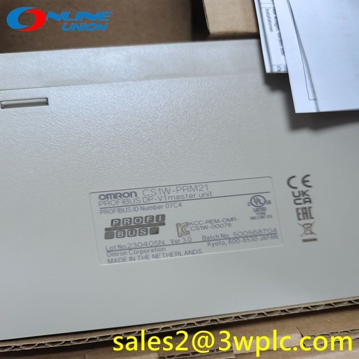CS1W-PRM21 OMRON PROFIBUS-DP Master Classe Um com Suporte de Tipos de Dados DP-V1