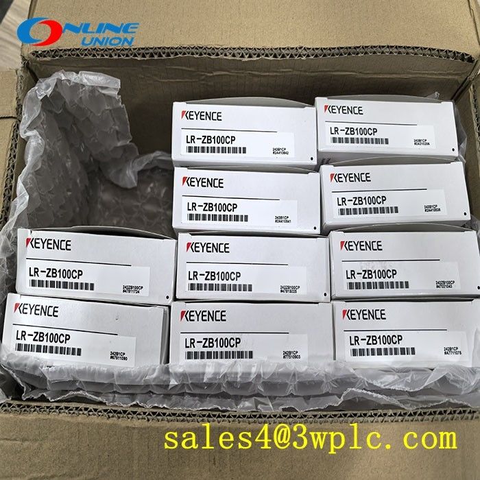 LR-ZB100CP KEYENCE Retangular c/ conector M8 Tipo, 100 mm