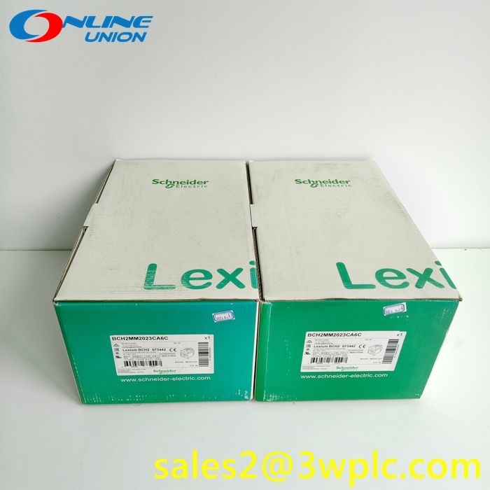 BCH2MM2023CA6C Schneider 2000W Servomotor de alto desempenho com codificador de 20 bits para automação industrial