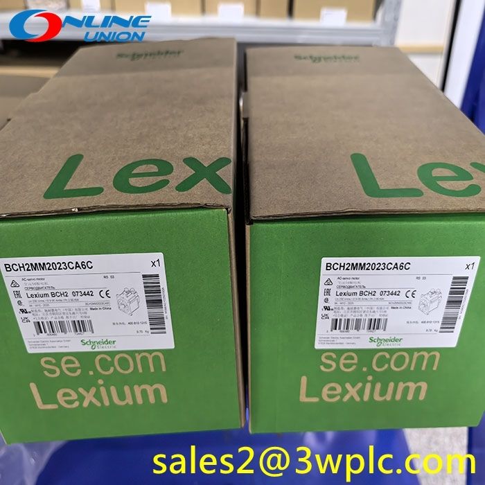 BCH2MM2023CA6C Schneider 2000W Servomotor de alto desempenho com codificador de 20 bits para automação industrial