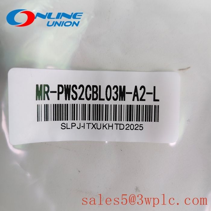 MR-PWS2CBL03M-A2-L 161603 Cáp nguồn Mitsubishi; cho HF-KE,-KN,-KP,-MP, HG-KR,-MR, 0.3 m