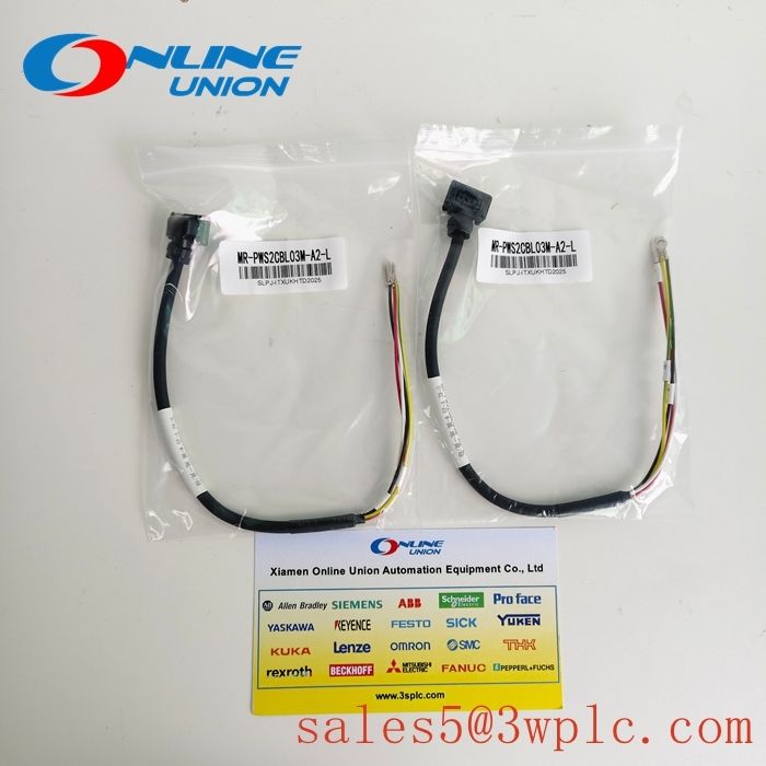 MR-PWS2CBL03M-A2-L 161603 Cáp nguồn Mitsubishi; cho HF-KE,-KN,-KP,-MP, HG-KR,-MR, 0.3 m