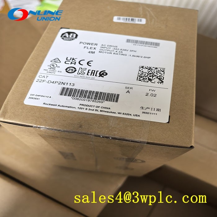22F-D4P2N113 อัลเลน แบรดลีย์ อัลเลน แบรดลีย์ พาวเวอร์ฟล็กซ์ 4M-1.5 kW ((2 HP) AC Drive