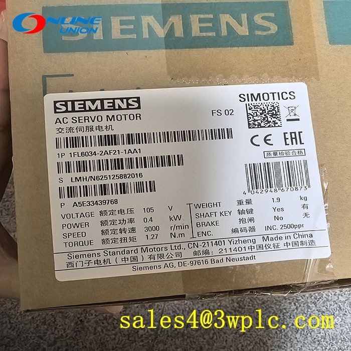 1FL6034-2AF21-1AA1 SIEMENS Synchronowy silnik AC