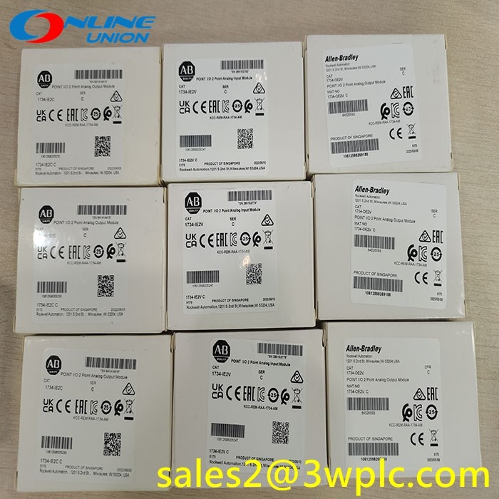 1734-IE2V Allen Bradley PLC 입력 모듈 24VDC 2 채널 아날로그 전압