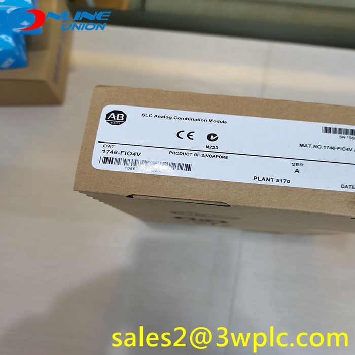 1746-F1O4V Allen Bradley FI04V Ser A SLC 500 Szybki moduł analogowy combo I/O