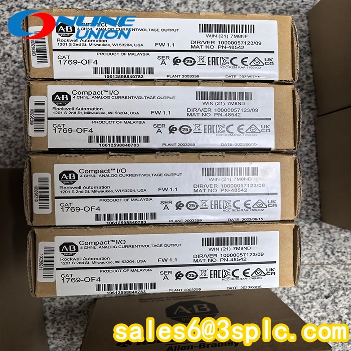 1769-OF4 Allen Bradley CompactLogix 4 Pt A/O C e V Modulo