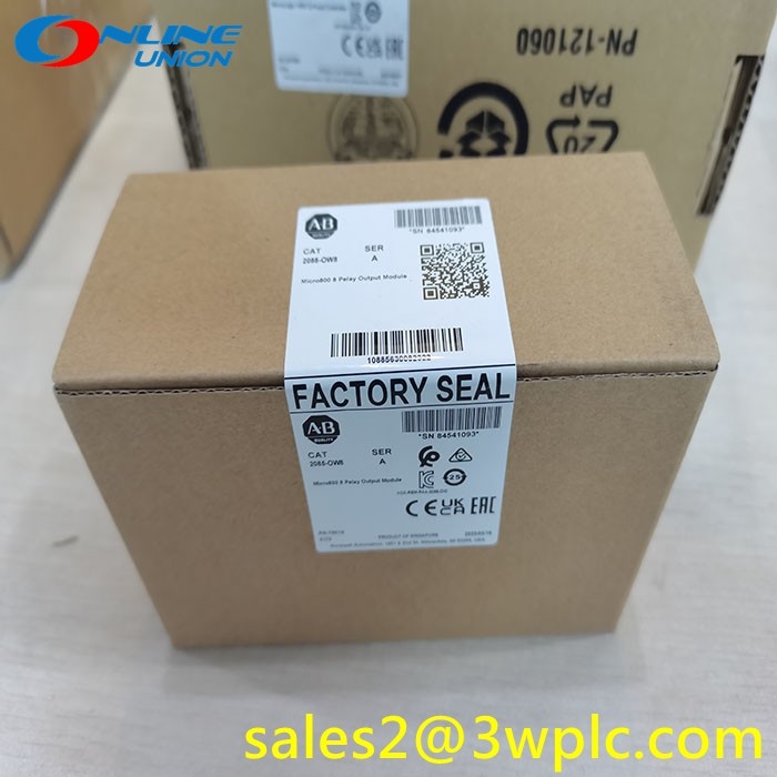 2086-OW8 คอนโทรลเลอร์ Allen Bradley Micro820 20 I/O ENet/IP