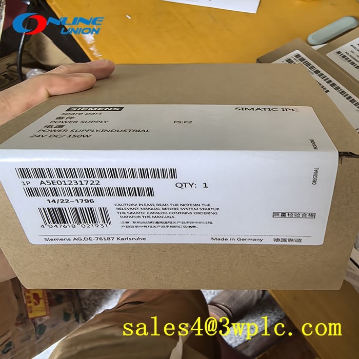 A5E01231722 SIEMENS  power supply module