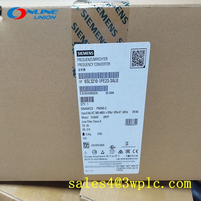 6SL3210-1PE23-3AL0 SIEMENS SINAMICS MODULE Δύναμης PM240-2
