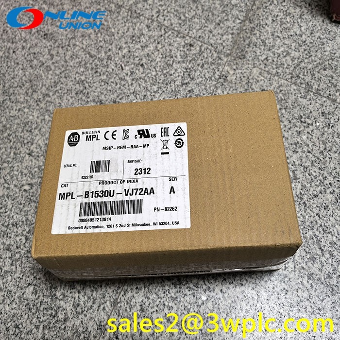 MPL-B1530U-VJ72AA Allen Bradley MP-Series MPL มอเตอร์เซอร์โวแบบหมุน AC 480V
