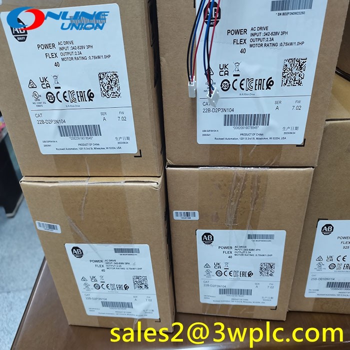 22B-D2P3N104 Allen Bradley PowerFlex 40- 0,75 kW (1 HP) Μετασχηματισμός εναλλασσόμενου ρεύματος