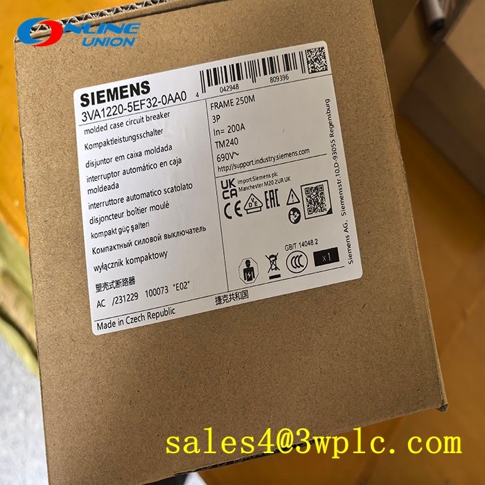 3VA1220-5EF32-0AA0 เครื่องตัดวงจร SIEMENS