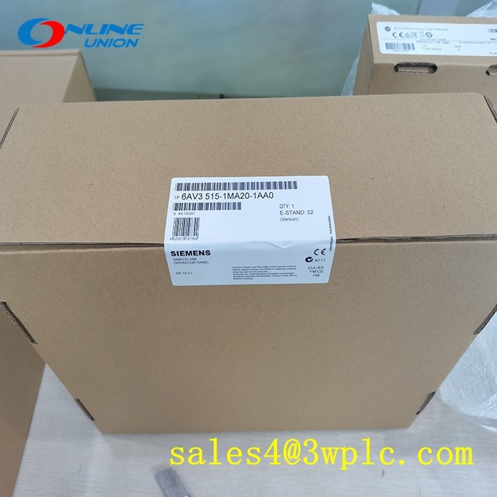 6AV3515-1MA20-1AA0SIEMENS SIMATIC OP15/C1 แผ่นปฏิบัติการ 4 เส้นจอ