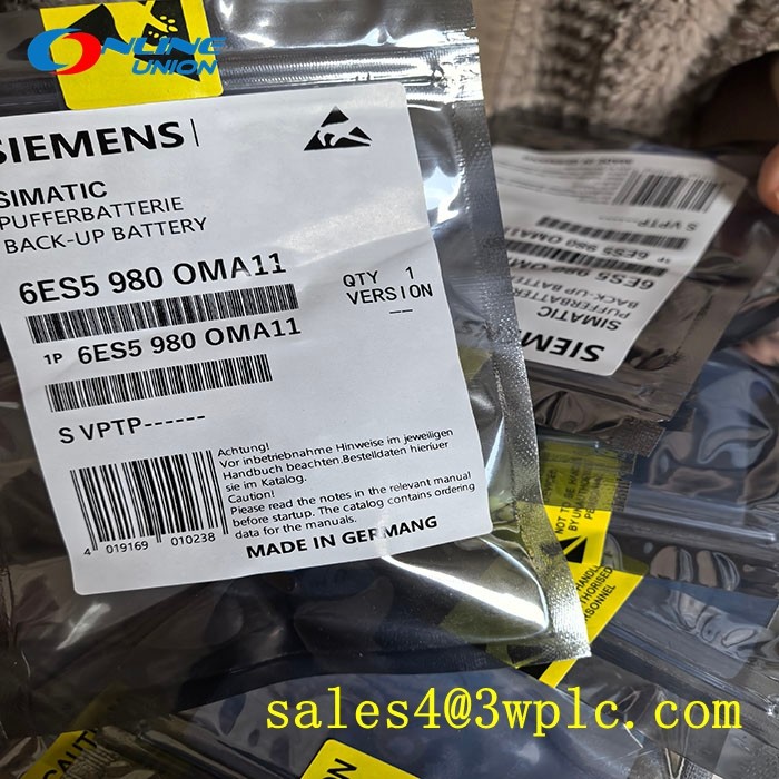 6ES5980-0MA11 แบตเตอรี่สํารอง SIEMENS แบตเตอรี่ลิธี