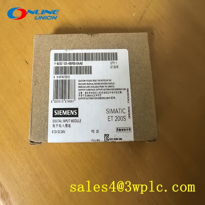 6ES7131-4BF00-0AA0 โมดูลอิเล็กทรอนิกส์ SIEMENS