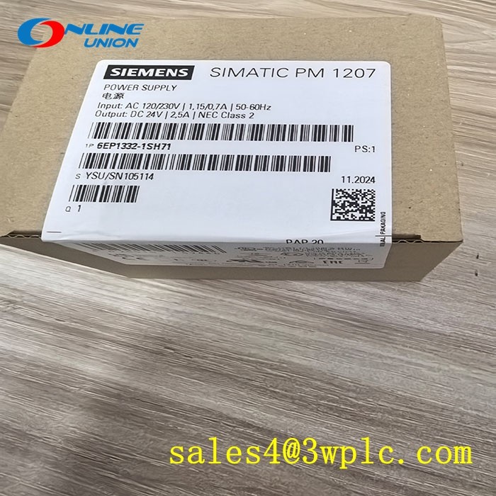 6EP1332-1SH71 SIEMENS SIMATIC S7-1200 โมดูลพลังงาน PM1207