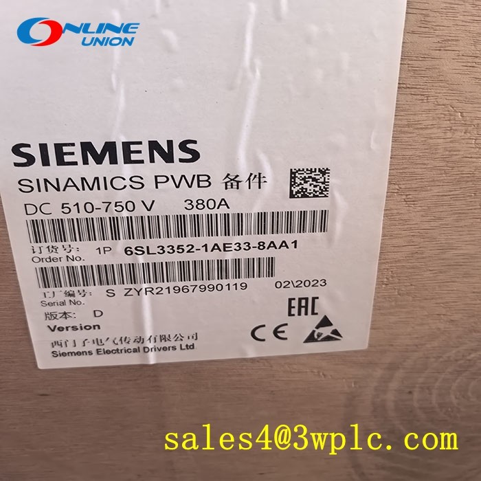 6SL3352-1AE33-8AA1 SIEMENS แบล็คพลังงานสํารอง