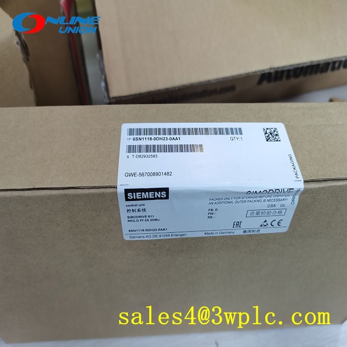 6SN1118-0DH23-0AA1 หน่วยควบคุม SIEMENS