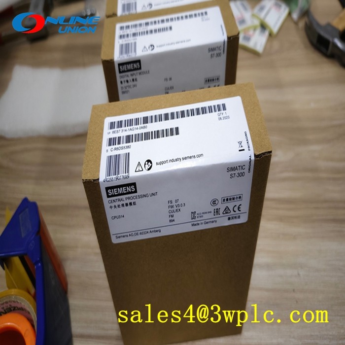 โมดูล PLC SIEMENS 24VDC SIEMENS 6ES7314-1AG14-0AB0 หน่วยประมวลผลกลาง CPU 314