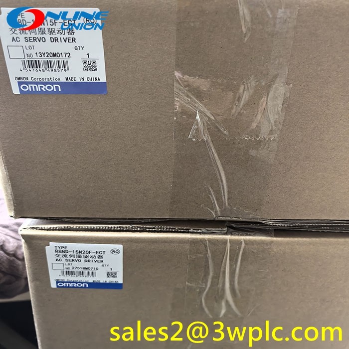 วิธีการควบคุมเซอร์โว OMRON R88D-1SN15F-ECT EtherCAT 1.5kW สามเฟส AC200V