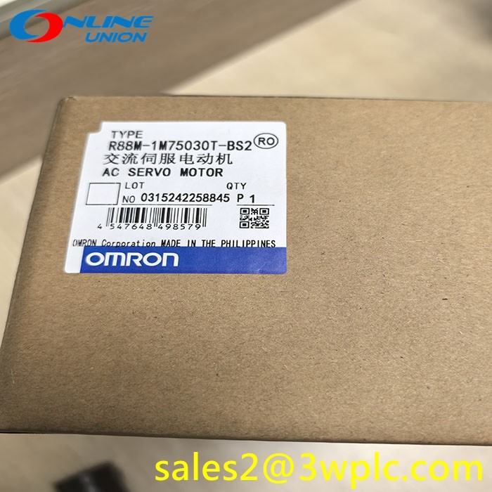 ไดรฟ์ซัพพลาย ชิ้นส่วน OMRON OMRON R88M-1M75030T-BS2 วิธีการควบคุมเซอร์โว EtherCAT