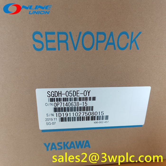 การควบคุมการเคลื่อนไหว YASKAWA SGDH-05DE-0Y การขับเคลื่อน 19 จุด 1.5 KHz ความแม่นยําสูง