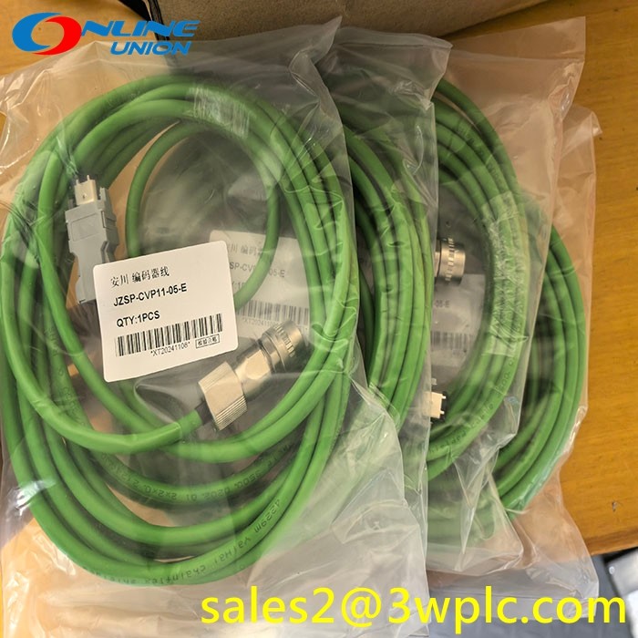 ยืดหยุ่น YASKAWA JZSP-CVP11-05-E เซอร์โวโคเดอร์เคเบิล 5M ความยาวการควบคุมการเคลื่อนไหว
