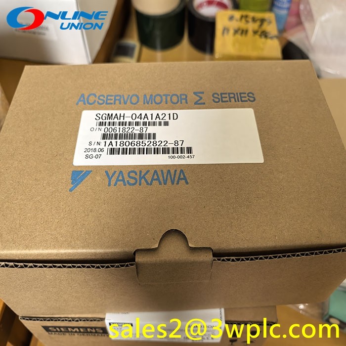 มอเตอร์เซอร์โว AC YASKAWA SGMAH-04A1A21D ขนาดกะทัดรัดพิเศษ ประสิทธิภาพและความน่าเชื่อถือ