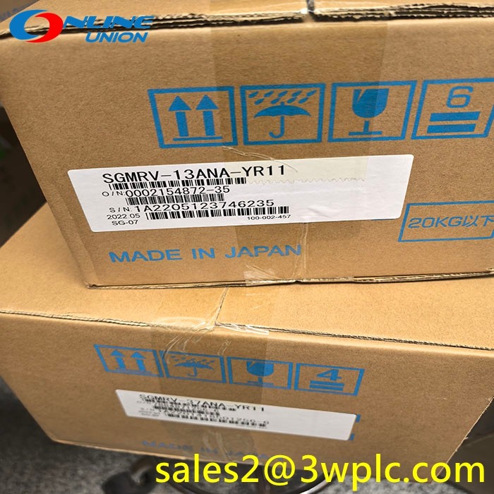 อะไหล่ YASKAWA สำหรับงานหนัก มอเตอร์เซอร์โว AC YASKAWA SGMRV-13ANA-YR11 แรงบิดสูง