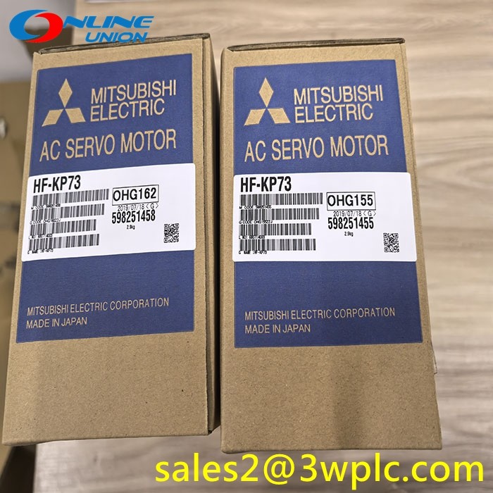 เซอร์โวมอเตอร์ MITSUBISHI HF-KP73 แรงบิดสูง โซลูชันการออกแบบขนาดกะทัดรัด 750W