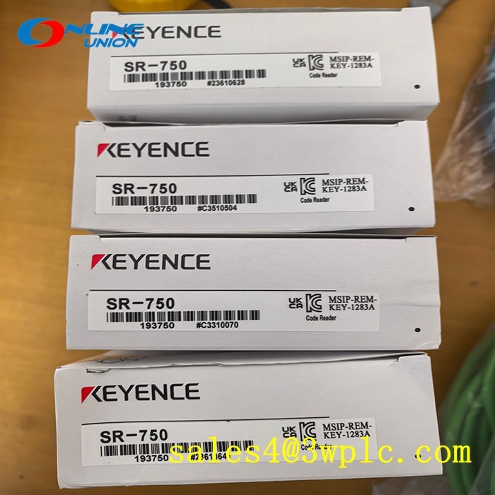 SR-750 KEYENCE เครื่องอ่านโค้ด 2 มิติที่รองรับ Ethernet, ชนิดระยะใกล้