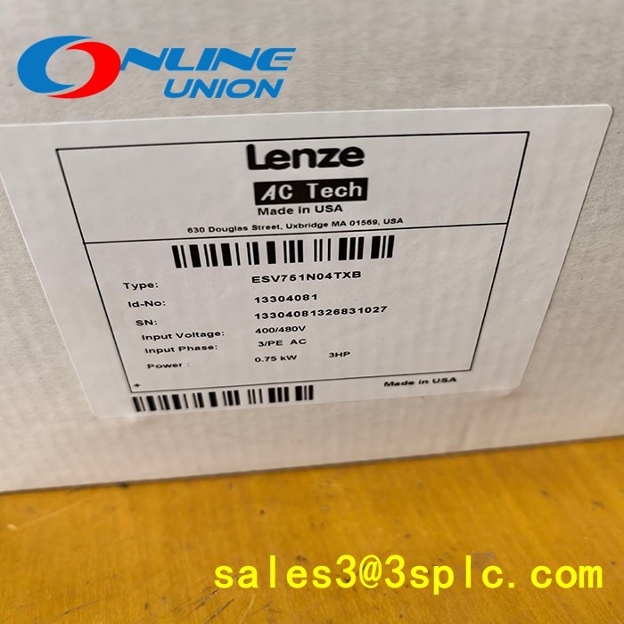 480V Lenze อะไหล่ Lenze E82ZAFCC100 ผลิตภัณฑ์แปลงความถี่สามระยะเปิดตัว