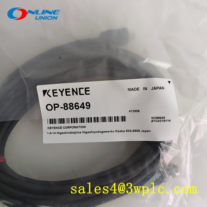 OP-88649 KEYENCE หัวเซ็นเซอร์ไปยังสายขยายเสียง 5 m