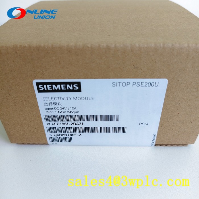 24V SIEMENS 6EP1961-2BA31 DC Buffer Module เสถียรสําหรับวงจรควบคุม
