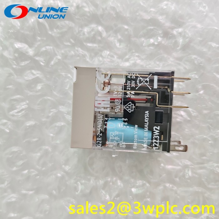 24VDC S OMRON G2R-2-SND พล็อกเรเล่ใน 8 ปิน DPDT 5 A สําหรับการใช้งานควบคุมอุตสาหกรรม
