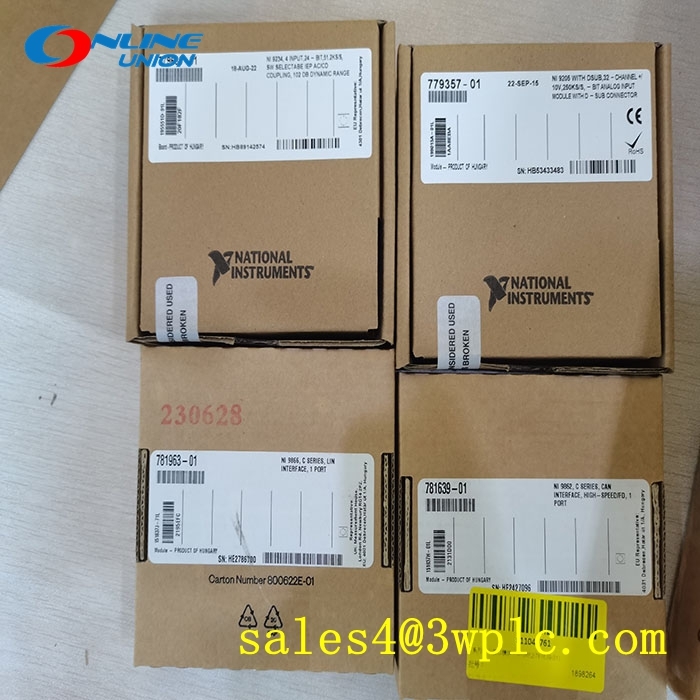781639-01 National Instruments single-port, high-speed CAN Flexible  interface module