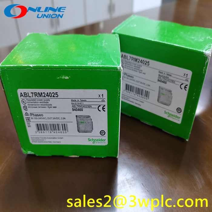 ABL7RM24025 Schneider Phaseo 24V DC 2.5A 60W DIN Rail Power Supply for Industrial Automation