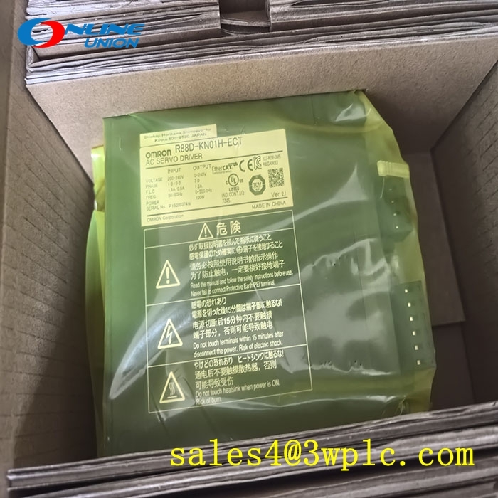 R88D-KN01H-ECT OMRON  high-performance servo drive 