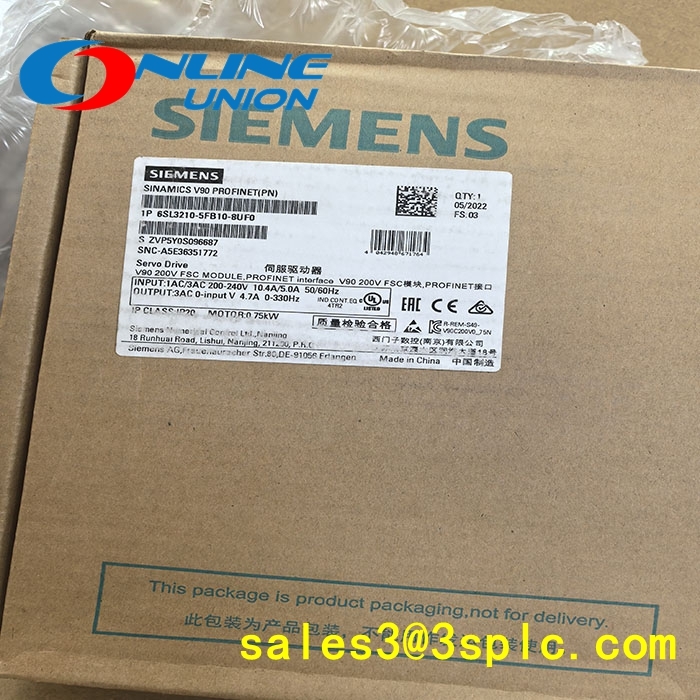6SL3210-5FB10-8UF0  frequency converter with PROFINET interface in Siemens SINAMICS V90 series