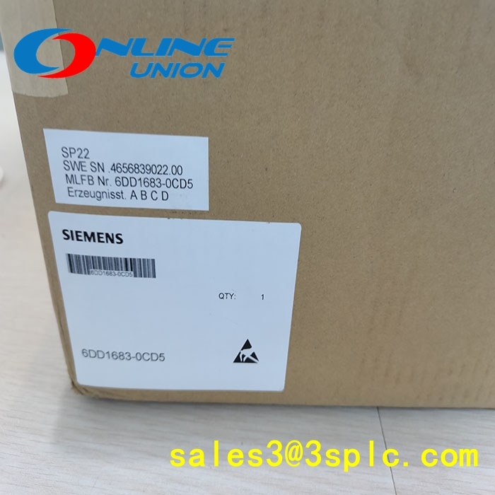 DD1683-0CD5  key component in Siemens automation systems